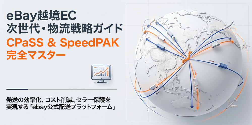 【2026年最新版】eBay公式配送サービス「SpeedPAK（CPaSS）」とは？メリットや使い方を徹底解説！